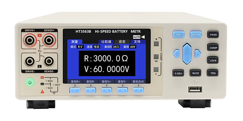 3563B multi-channel battery tester front view