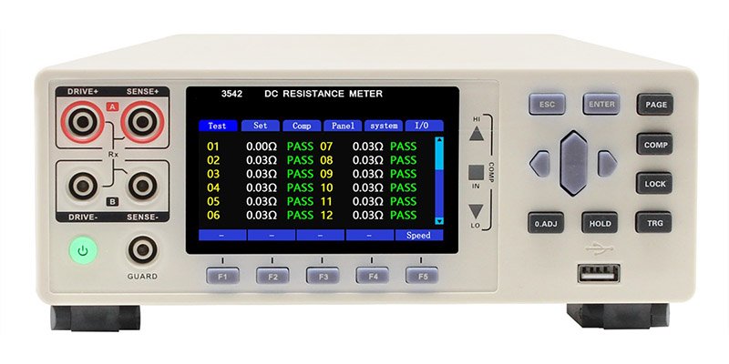 3542-12 multi-channel dc resistance meter 3