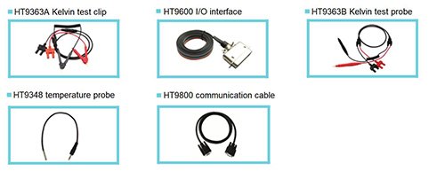 Medidor de resistencia de CC de alta precisión y alta velocidad HT 3542 08