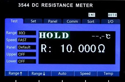 Medidor de resistencia de CC multicanal HT3544-12 01