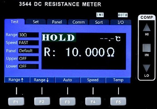 HT3544 Medidor de resistencia CC 01