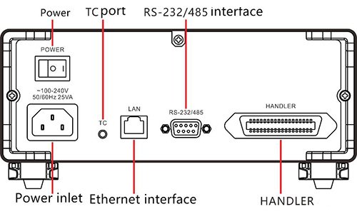 HT3544 Medidor de resistencia CC 03