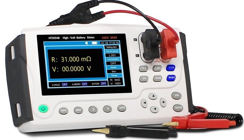 HT3554B Portable Battery Tester