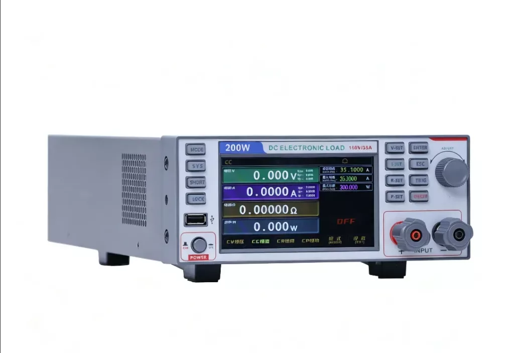 200W-150V-34A Programmable DC Electronic Load 5 HT9811 DC Electronic Load 200W 150V 35A