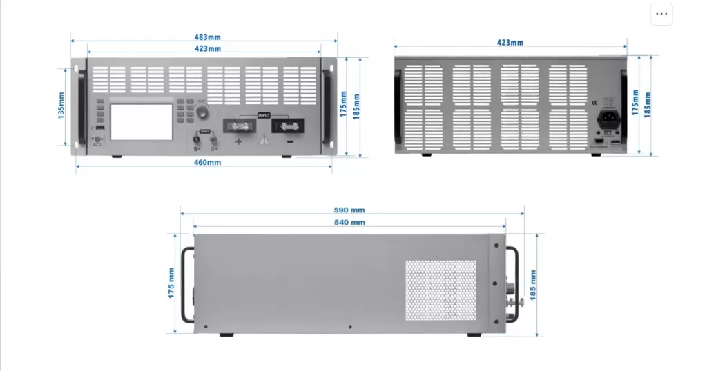 Size Of Electronic Load