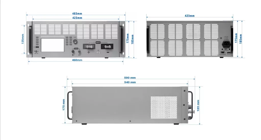 Size Of Electronic Load