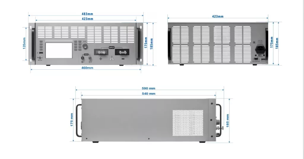 Size Of Electronic Load
