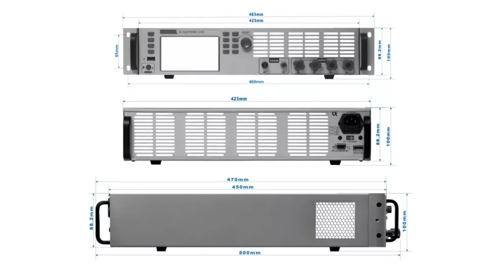 SIZE OF ELECTRONIC LOAD Size Of Electronic Load