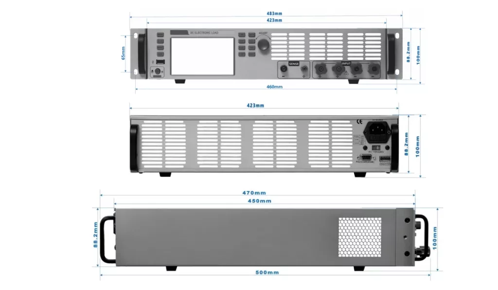 Size Of Electronic Load Size Of Electronic Load