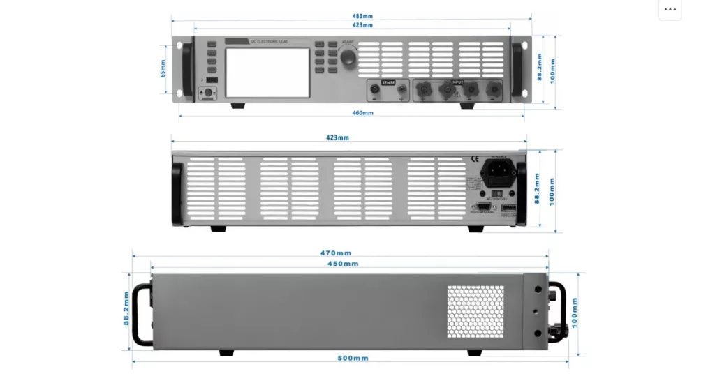 Size Of Electronic Load Size Of Electronic Load