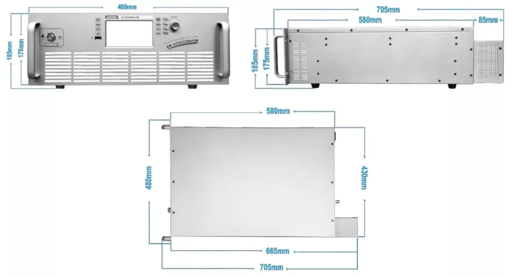 Size Of Electronic Load