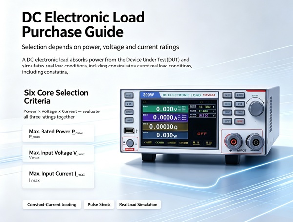 DC Electronic Load Procurement Guide