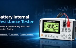 Functions and Applications of Battery Internal Resistance Tester