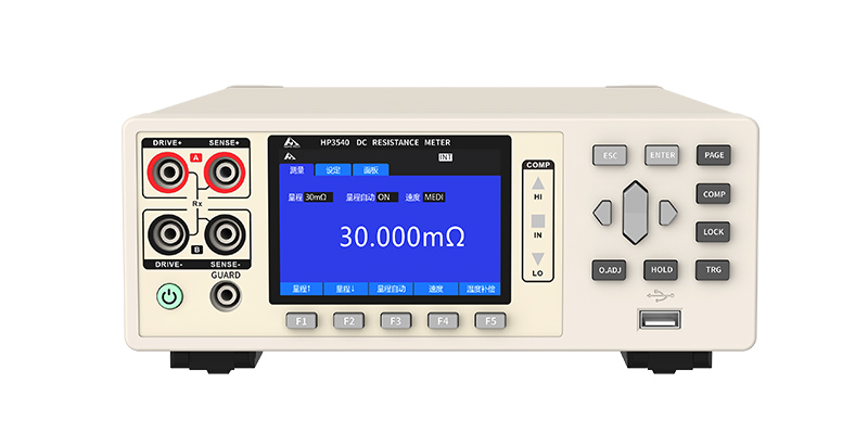 HT3540 DC micro Resistance Tester front